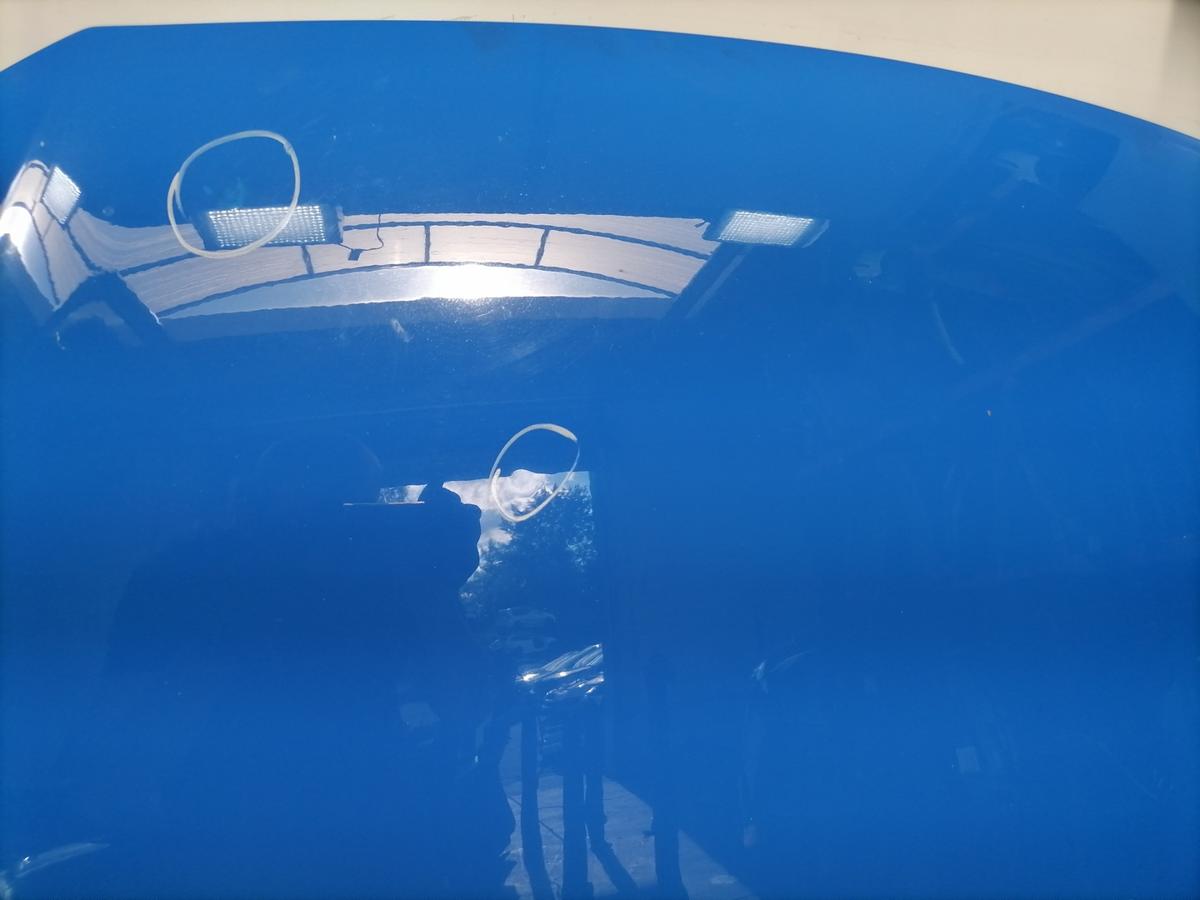 VW Polo 9N3 original Motorhaube LA5F Summer Blue Bj.2009
